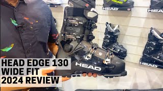 Head Edge 130 Ski Boot Wide Fit  2024 Review [upl. by Efioa128]