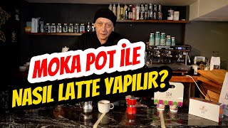 Moka Pot ile Latte Tarifi [upl. by Lleoj]