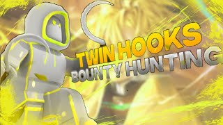 『TWIN HOOK』Epic Bounty Hunting Montage  Blox Fruits [upl. by Hurlow]