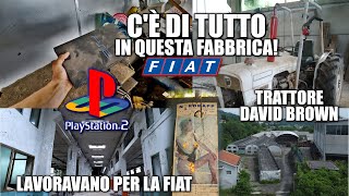 TROVIAMO UNA PLAYSTATION 2 IN UNA SPETTACOLARE FABBRICA ABBANDONATA E PURE UN TRATTORE DAVID BROWN [upl. by Tasia]