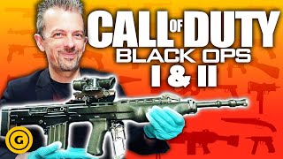 Firearms Expert Reacts to Call of Duty Black Ops 1 amp 2 Weapons [upl. by Nedroj]