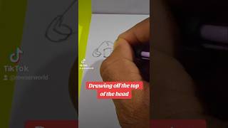 How to develop drawing from the mind art caricaturetutorial caricaturedrawing [upl. by Barram]