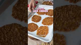 Almond Lace Cookies  Perfect for Diwali gifting this season Made using Australian Almonds [upl. by Glantz382]