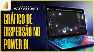 COMO CRIAR GRÁFICO DE DISPERSÃO COM CORES E EIXOS DINÂMICOS NO POWER BI  SPRINT [upl. by Ahsikat60]