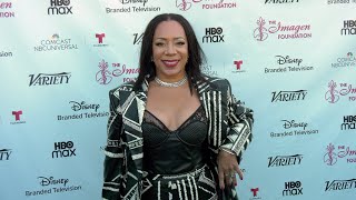 Selenis Leyva quot37th Annual Imagen Awardsquot Green Carpet Arrivals [upl. by Egamlat]