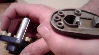 EASIEST WAY to remove master lock trigger lock using only a screw driver SAVE YOUR MONEY [upl. by Nedia]