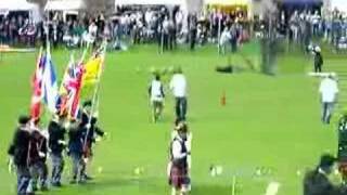 Canadian Pipebands Crieff Highland Games 2007 [upl. by Lacram]