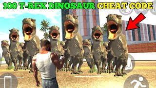 Indian Bikes Driving 3D 100 TRex Dinosaur Cheat Code in New Update😱🔥 Harsh in Game [upl. by Rachelle]