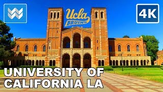 4K UCLA Campus Tour  University of California Los Angeles Virtual Walking Tour [upl. by Odlanra515]