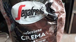 Segafredo Zanetti Selezione Crema teszt [upl. by Ebbarta958]