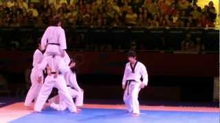 London Olympics 2012 Taekwondo WTF Demonstration Team [upl. by Blake]