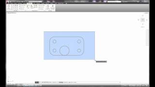 AutoCAD 2013 Parametric dimensioning basic [upl. by Omrellug]