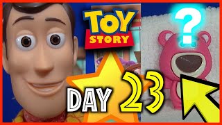 TOY STORY Day 23 Advent Calendar 2023 Woody Surprise Opening Review adventcalendar Lotso Teddy Bear [upl. by Drofniw]