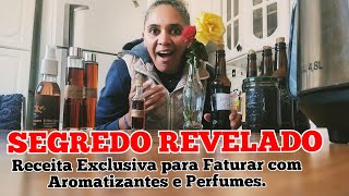 Como fazer Base p Aromatizante de Carro  Casa e Perfume Caseiro e Natural Vende muito [upl. by Yentroc]