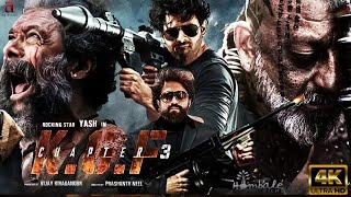 KGFChapter 3 New Hindi Dubbed Full Movie 4K factsYashSanjay DuttRaveena SrinidhiPrashanth Neel [upl. by Warram157]