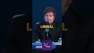 EL PRIMER PRESIDENTE LIBERAL LIBERTARIO javiermilei lalibertadavanza [upl. by Eadith]