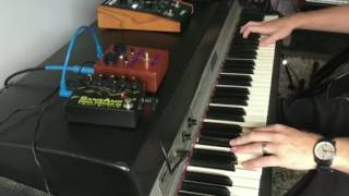 Fender Rhodes with Overdrive and Ring Modulator [upl. by Bil875]