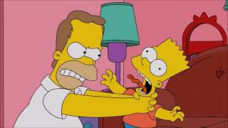 The FIRST Time Homer Strangles Bart  The Simpsons [upl. by Arutnev]