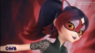 TIGRESSE POURPE Transformation and Ability  Crocoduel Season 4 Episode 12  MIRACULOUS [upl. by Aidnac670]