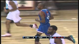 Lebanese Basketball Championship  Louaize vs Hoops  Assist By Ali Mezher to William Byrd [upl. by Ainuj]