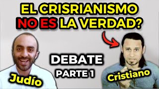 Debate con judío Cristiano intenta interrumpir a judío al no saber respuestas bíblicas [upl. by Mayap]