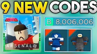 THE CLASSIC⚠️ARSENAL ROBLOX CODES 2024  ARSENAL CODES [upl. by Ladnek]