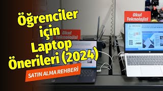 Öğrenciler için laptop önerileri 2024 [upl. by Eartnoed]