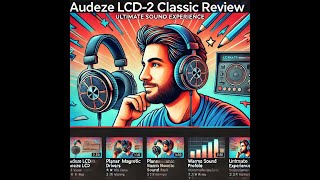 Unboxing amp Review Audeze LCD2 Classic Over Ear Open Back Headphones  Ultimate Sound Experience [upl. by Notsle789]