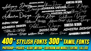 stylish english fonts free download English and tamil font collection style fonts pc amp MOBILE font [upl. by Edyth221]