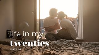 life in my twenties  june vlog influencer lifeikea datesat homespending time in amsterdam [upl. by Maleen]