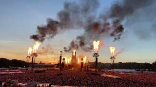 Rammstein  Sonne Live  stadspark Groningen 6 juli 2023 [upl. by Philemol]