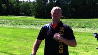 100 m Wedge Golftips med Marcus Edblad [upl. by Jemima]