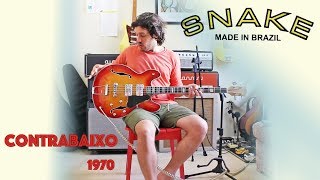 Contrabaixo Snake  1970  Sunburst  Review [upl. by Faydra938]