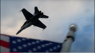 Jet Flyover Of Kyle Field Before The Texas Aggies Football Team Played LSU 2024 [upl. by Neyugn]