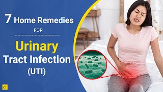 7 Home Remedies for Urinary Tract InfectionUTI  uti urinaryhealth  Credihealth [upl. by Esihcoc689]