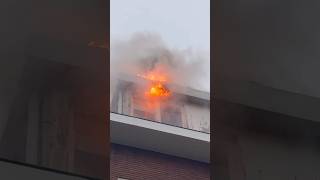 Début D’incendie Au dernier étage d’un immeuble  🔥 [upl. by Ecnerat]