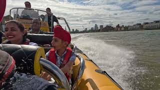 Speed Boat Thames London [upl. by Sikram]