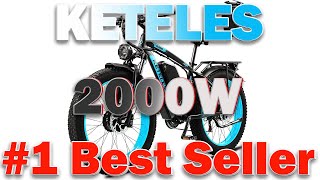 KETELES 2000W Electric Bike Fat Tire AWD Electric Bike Cruise Ebike For Adults [upl. by Acirahs]