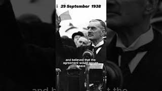 September 29 1938 Munich Agreement war ww history worldwar military army [upl. by Leunas]