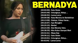 BERNADYA FULL ALBUM TERBARU 2024 VIRAL TIKTOK 💙PLAYLIST LAGU BERNADYA PILIHAN TERBAIK 2024 [upl. by Akieluz]