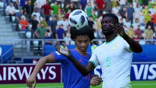 World Cup 2018  Senegal vs Colombia  Group H Full Match Sim World Cup FIFA 18 [upl. by Harutak]