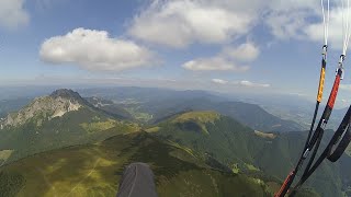 FULL FLIGHT PARAGLIDING Kubinska Hola 20230812 [upl. by Weathers]