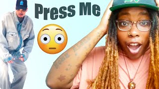 CHRIS BROWN  PRESS ME OFFICIAL VIDEO REACTION [upl. by Eahcim]