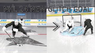 NHL 24 UNBEATABLE ToeDrag Glitch Goal [upl. by Adamik]