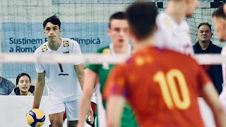 Simeon Nikolov 18 points  Bulgaria vs Türkiye  CEV U20 Volleyball European Championship 2024 [upl. by Iggam313]