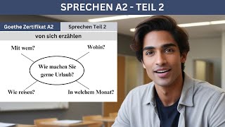 Wie machen Sie gerne Urlaub A2 Sprechen Teil 2  Mündliche Prüfung Vorbereitung [upl. by Vachill]