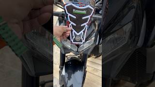 Installing Tank Pad On Z900 z900kawasaki tankpad installation [upl. by Jadda404]