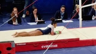 Mélanie de Jesus dos Santos 🇨🇵  Barres  Qualifications  Internationaux de France 2022 [upl. by Benny]