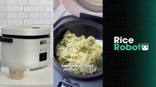 Rice Robot  Pesto Risotto 🍚🤖🌿 [upl. by Clere]