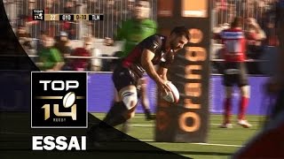 TOP 14 – Oyonnax  Toulon  1344 Essai Jonathan PELISSIE TLN – J15 – saison 20152016 [upl. by Henghold224]